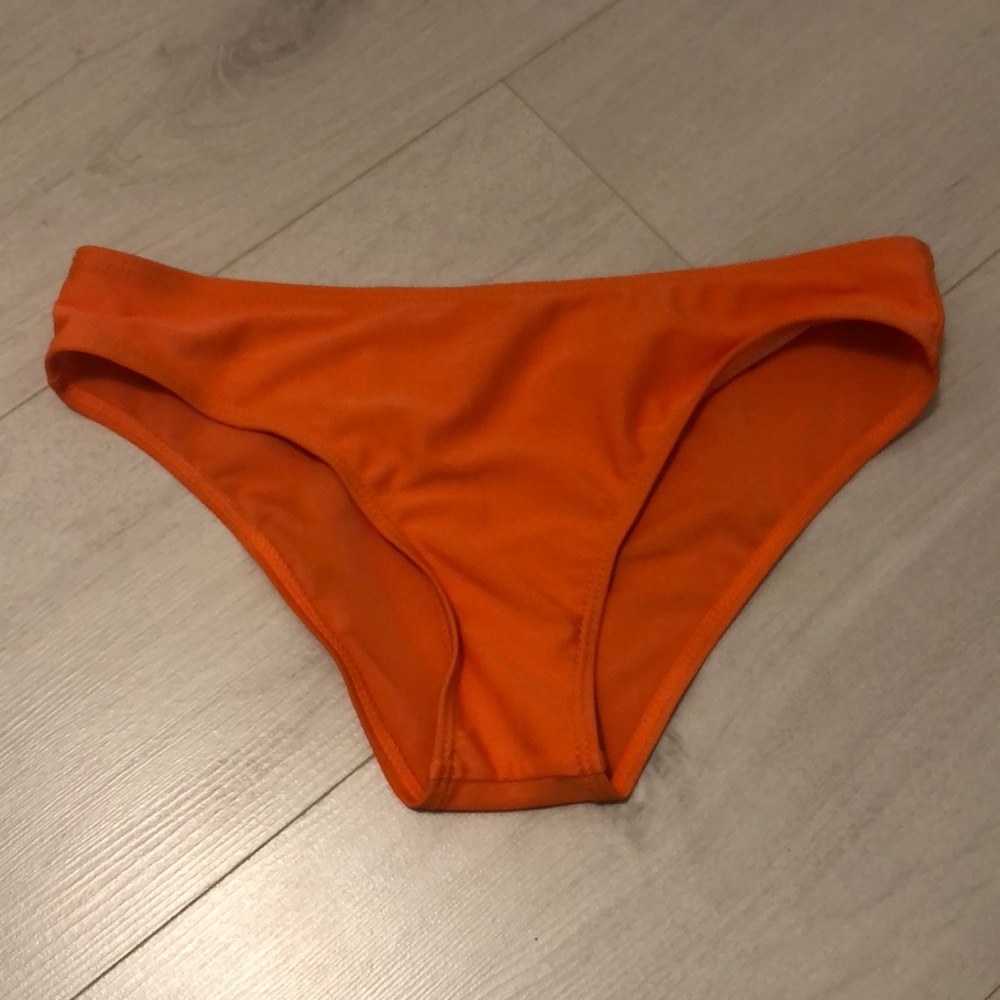 orange bikini bottoms